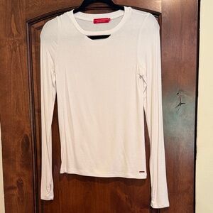 n:PHILANTHROPY Classic White Long Sleeve Tee